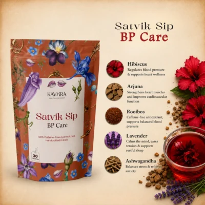 Satvik Sip BP Care Tea Bags By KAVORA