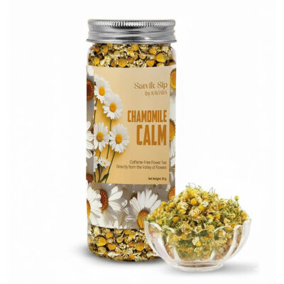 Satvik Sip Chamomile Calm Raw flower By KAVORA