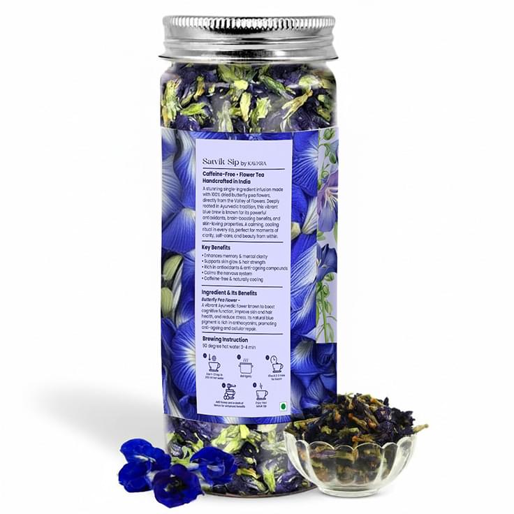 Satvik Sip Butterfly Brew Raw flower By KAVORA - Image 2